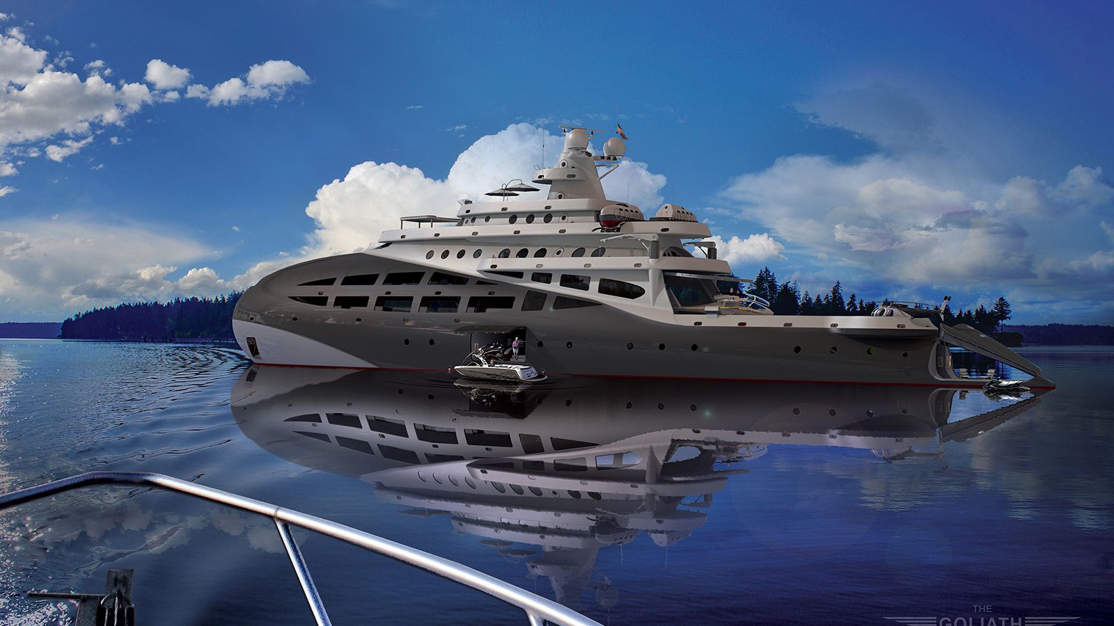 Kozloff reveals 90 metre ice class expedition yacht concept